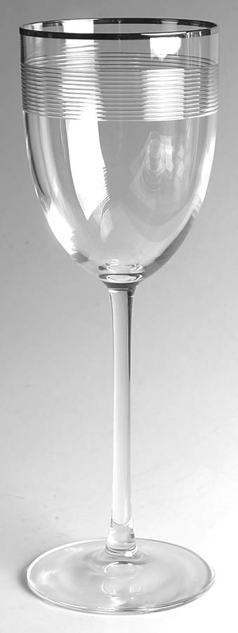 Navigator Platinum Water Goblet by Ralph Lauren Crystal-1