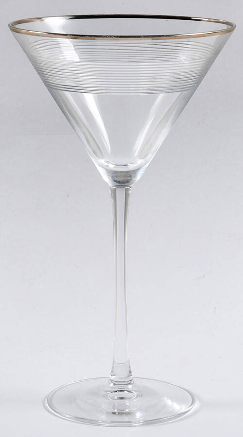 Navigator Platinum Martini Glass by Ralph Lauren Crystal-1