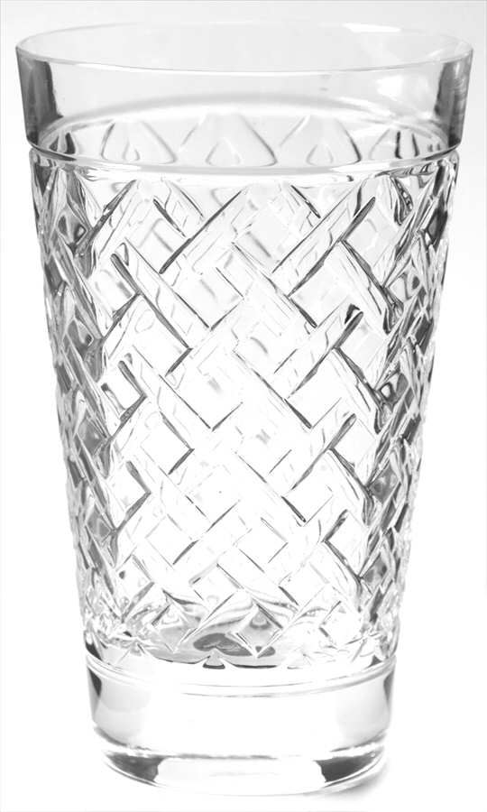 Lattice Highball Glass by Ralph Lauren Crystal-1
