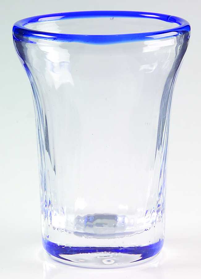 Brook Garden Blue Flat Juice Glass by Ralph Lauren Crystal-1