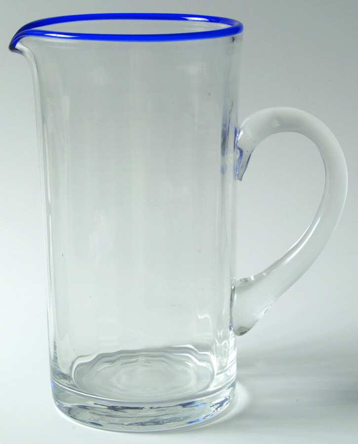 Brook Garden Blue 40 Oz Pitcher by Ralph Lauren Crystal-1