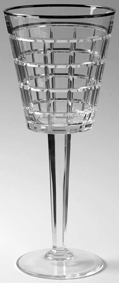 Monaco Platinum Wine Glass by Ralph Lauren Crystal-1
