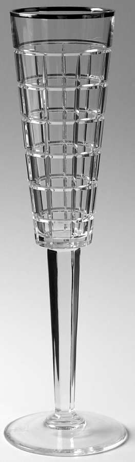 Monaco Platinum Fluted Champagne by Ralph Lauren Crystal-1