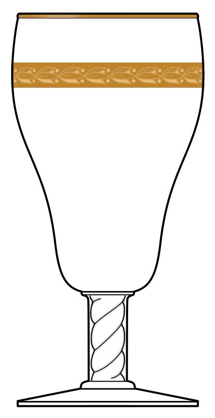 3700-4 Water Goblet by Libbey Glass Company-1