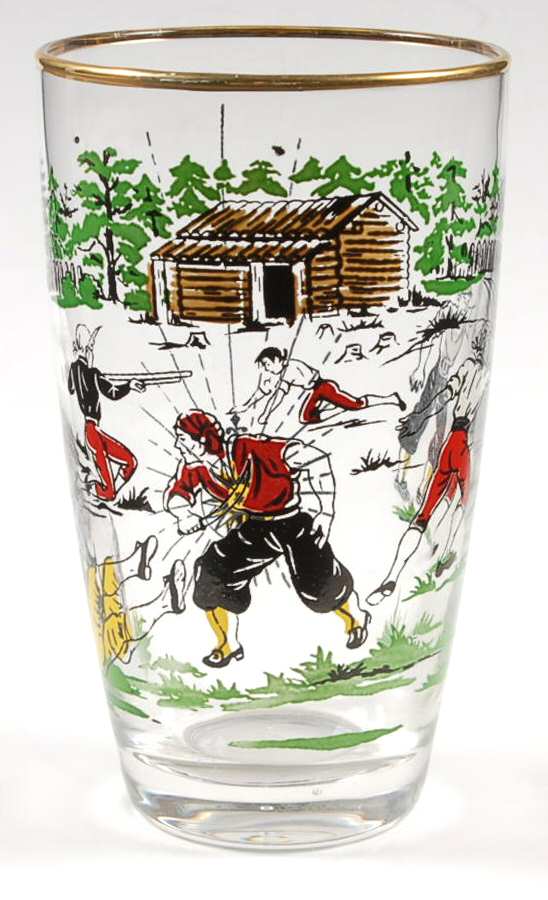 Treasure Island 12 Oz Flat Tumbler by Libbey Glass Company-1