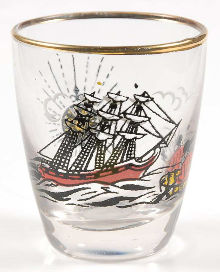 Treasure Island Shot Glass by Libbey Glass Company-1