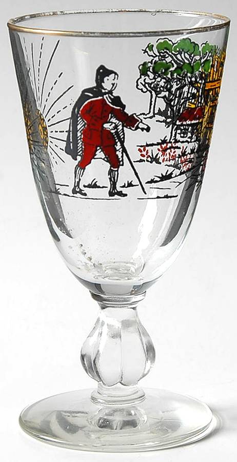 Treasure Island Juice Glass by Libbey Glass Company-1