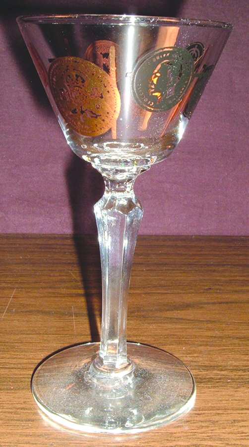 Old Coins Liquor Cocktail by Libbey Glass Company-1