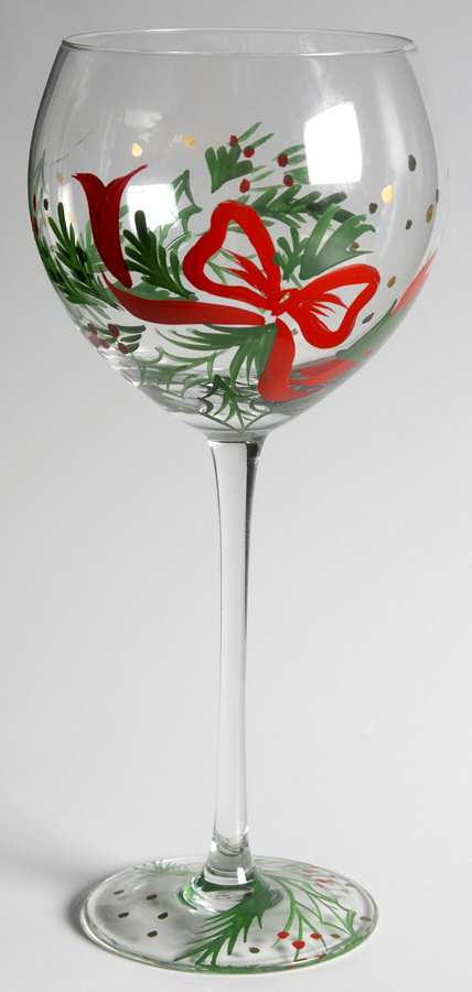 Gems Handpainted Balloon Wine by Lenox-1
