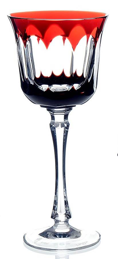 Toccata Ruby Water Goblet by Lamaison-1