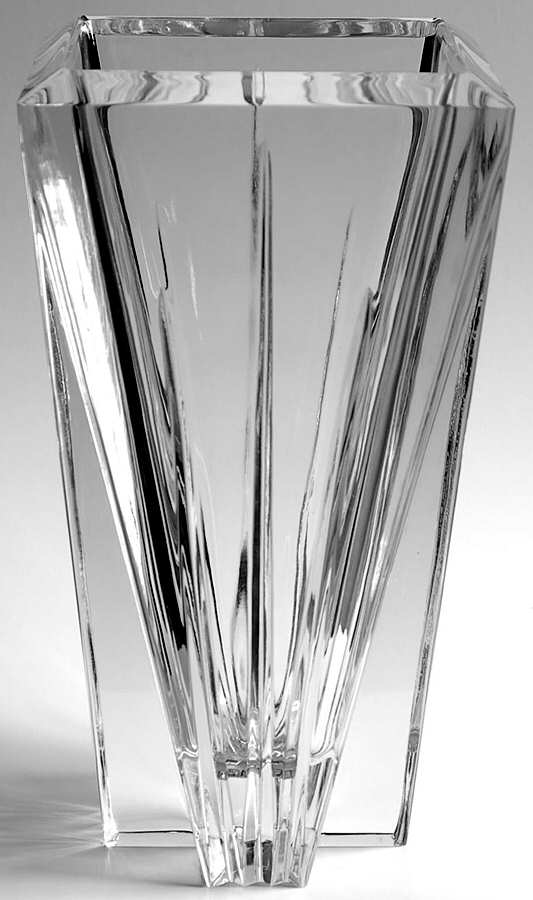 Crosswinds 10" Square Vase by Lenox-1