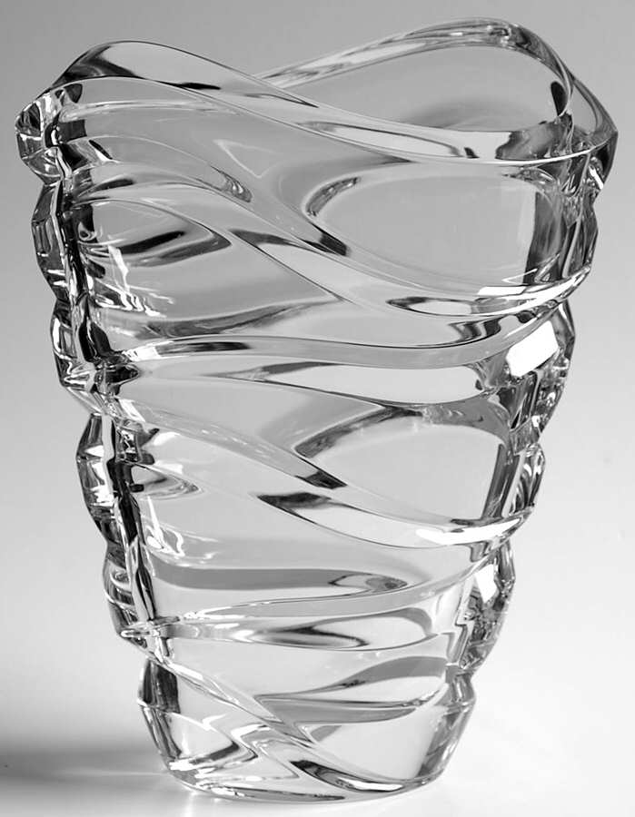 Tides Collection 8" Oval Vase by Lenox-1