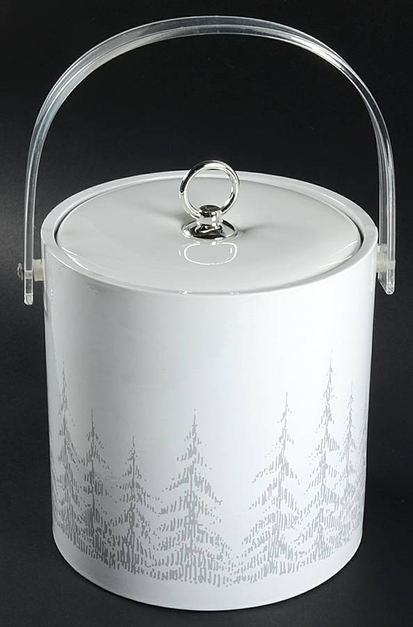 Frosty Pines Ice Bucket by Libbey Glass Company-1