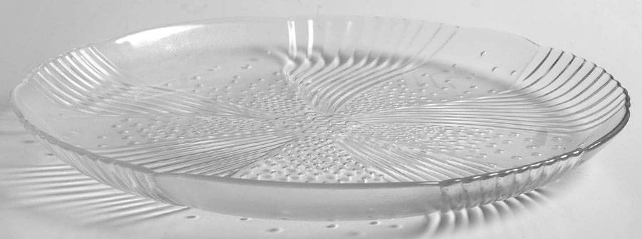 Harmony Clear Luncheon Plate by Libbey Glass Company-1