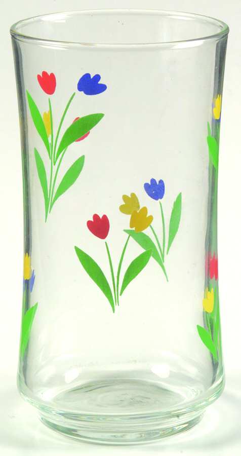 Jubilee (Tulips) Beverage by Libbey Glass Company-1