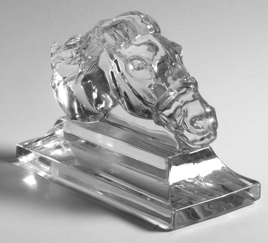 Animals & Figurines Horse Head by Ralph Lauren Crystal-1