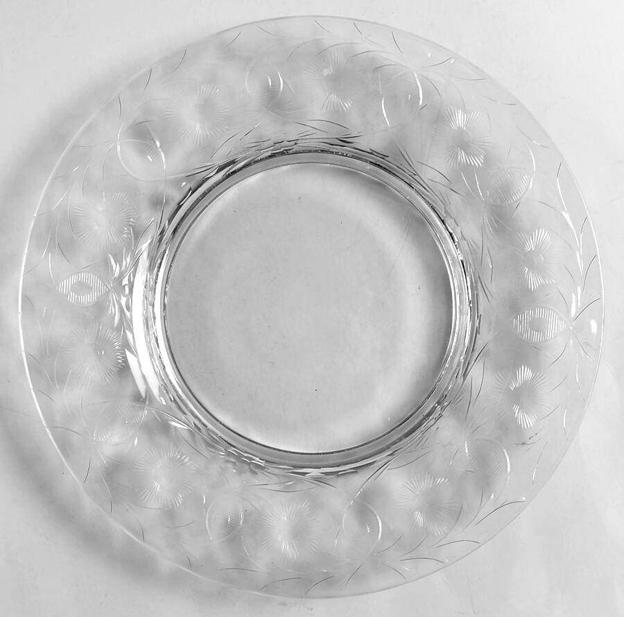Georgian (Stem  #K756) Luncheon Plate by Libbey Glass Company-1