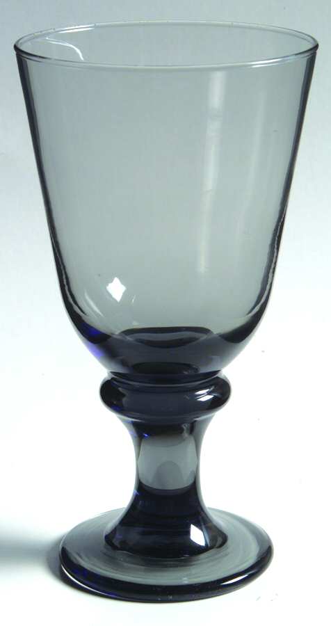 Nova Black Water Goblet by Libbey Glass Company-1