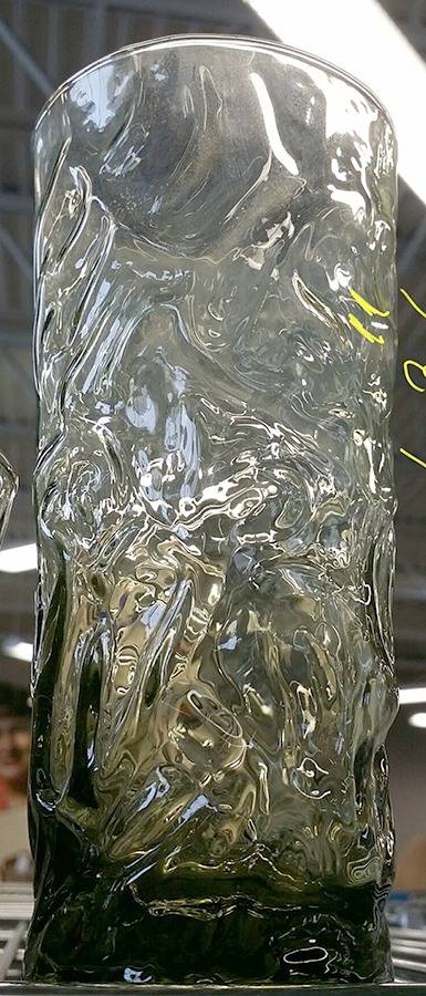 Aztec Olive Green 12 Oz Flat Tumbler by Libbey Glass Company-1