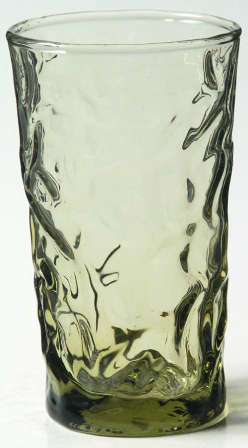 Aztec Olive Green Juice Glass by Libbey Glass Company-1