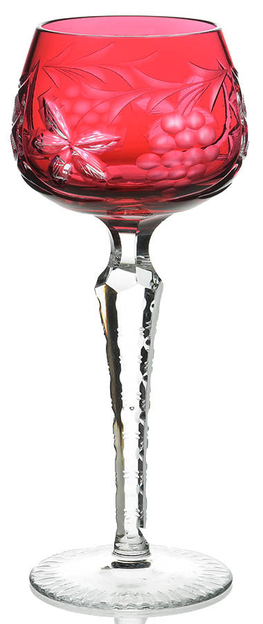 LA16 (Continuous Cut Foot) Cranberry Hock Wine by Lausitzer-1