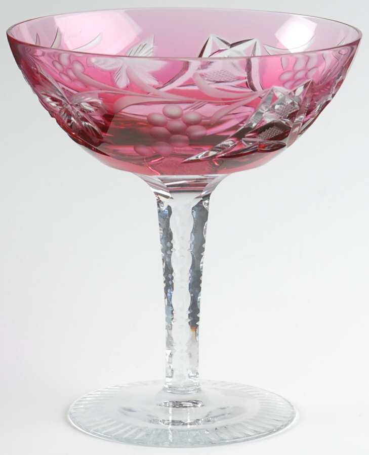 LA16 (Continuous Cut Foot) Cranberry Champagne/Tall Sherbet by Lausitzer-1