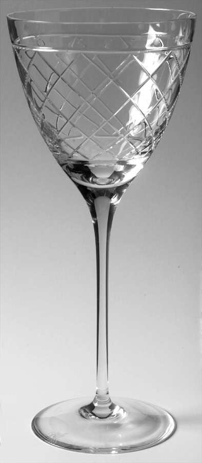 Silk Ribbon Water Goblet by Ralph Lauren Crystal-1