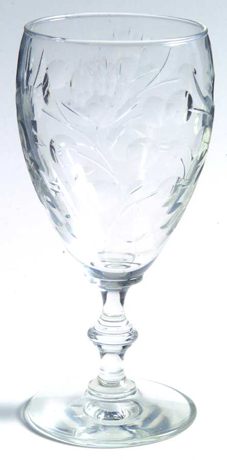 8000-7 Water Goblet by Libbey Glass Company-1