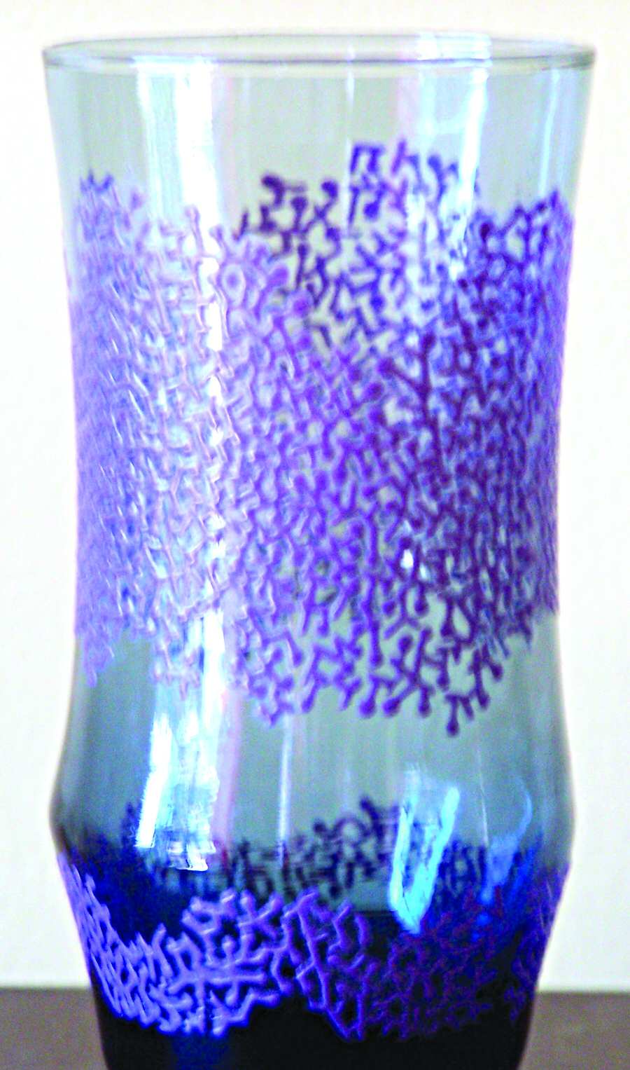 Lotus Purple 13 Oz Flat Tumbler by Libbey Glass Company-1