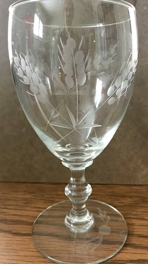 8000-9 Water Goblet by Libbey Glass Company-1