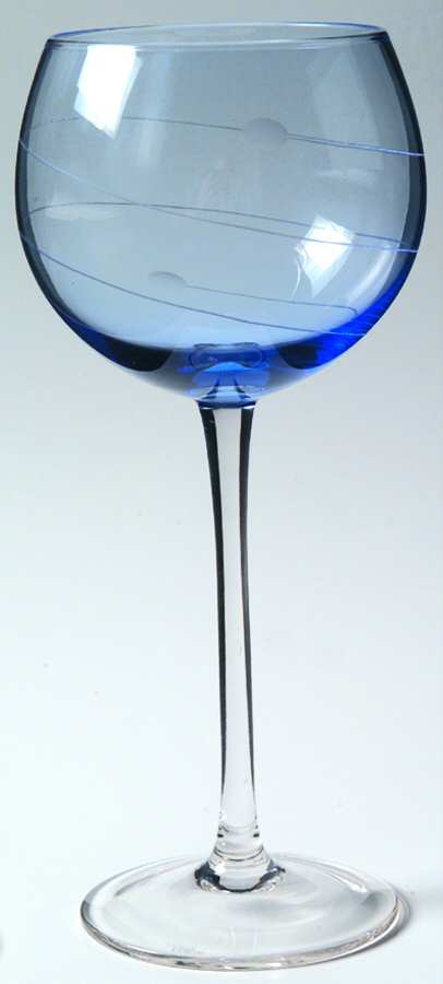 Tuscany Seasons Pastel Cobalt Blue Balloon Wine by Lenox-1