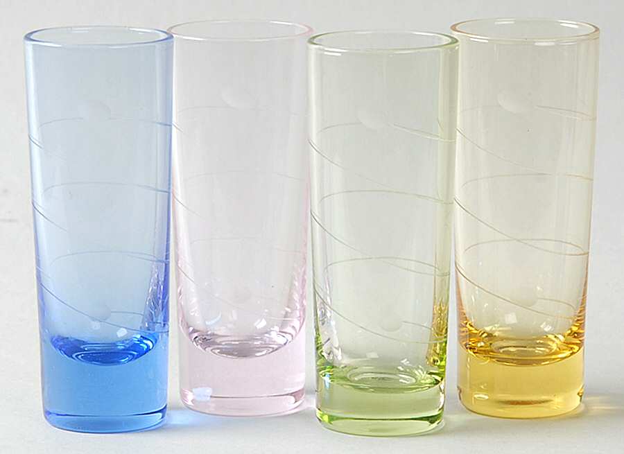 Tuscany Seasons Pastel Cordial - Set of 4 Colors (Cobalt, Emerald Green, Pink & Topaz) by Lenox-1