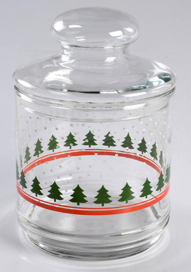 LRS61 6" Storage Jar & Lid by Libbey Glass Company-1