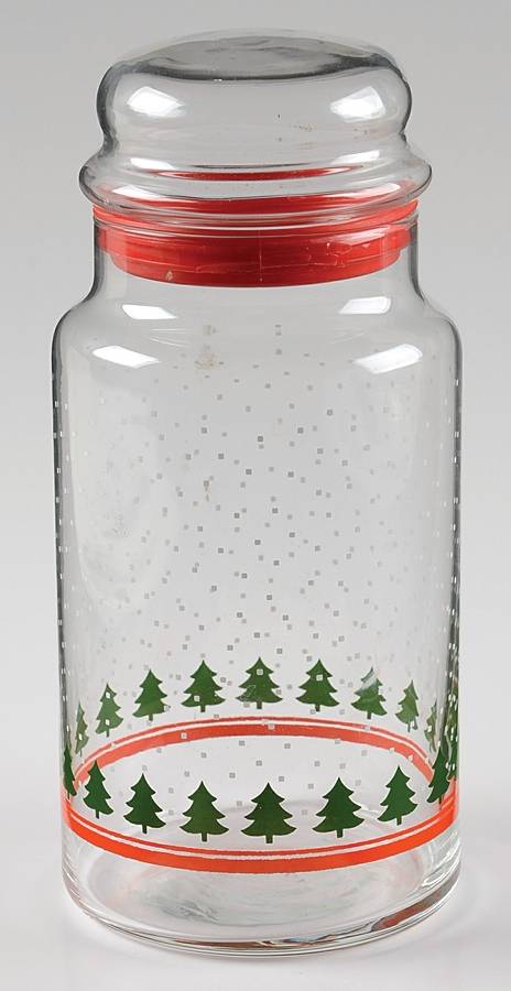 LRS61 8" Storage Jar & Lid by Libbey Glass Company-1