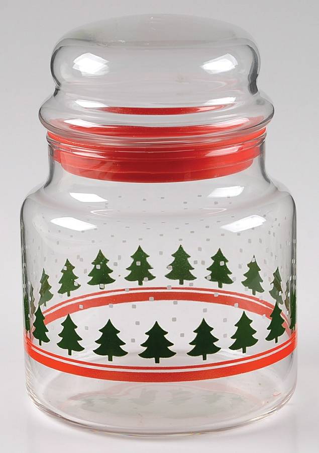 LRS61 5" Storage Jar & Lid by Libbey Glass Company-1