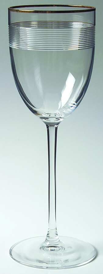 Navigator Gold Water Goblet by Ralph Lauren Crystal-1