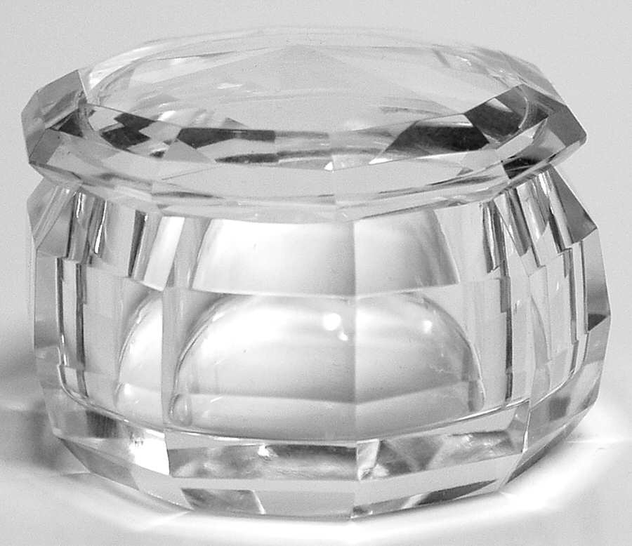 Jeweled Ice Octagonal Covered Box by Lenox-1