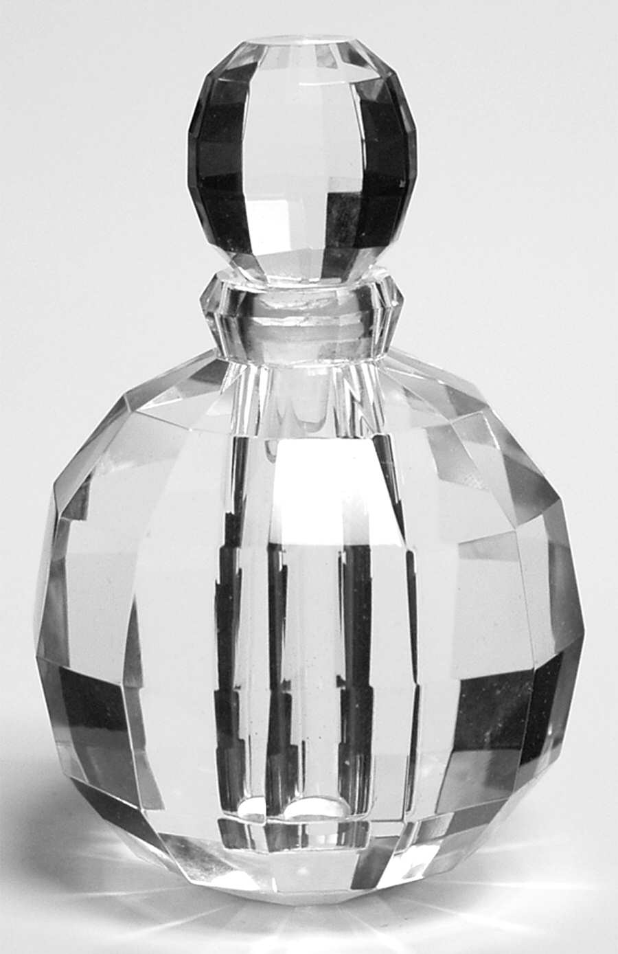 Jeweled Ice Round Perfume Bottle & Stopper by Lenox-1