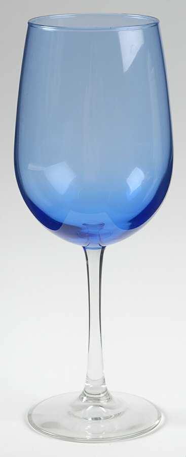 Vina Blue Wine by Libbey Glass Company-1