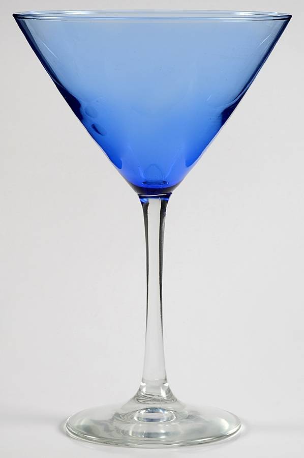 Vina Blue Martini by Libbey Glass Company-1