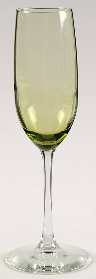 Vina Green Fluted Champagne by Libbey Glass Company-1