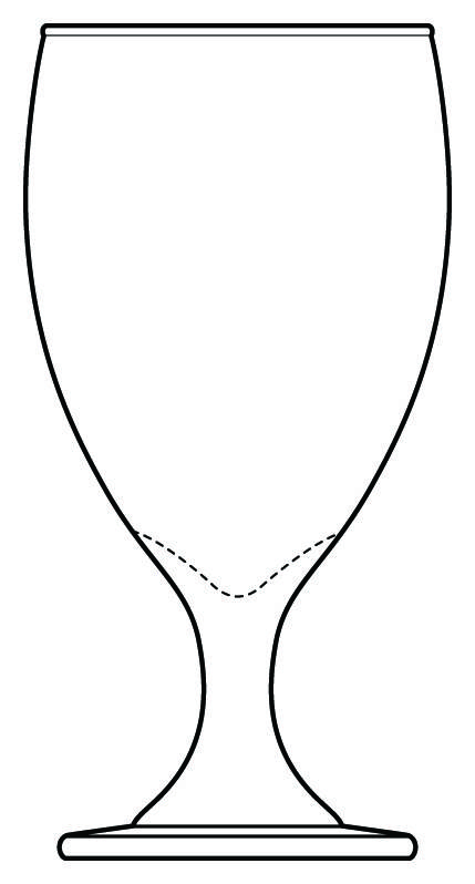 Classic Clear Water Goblet by Libbey Glass Company-1