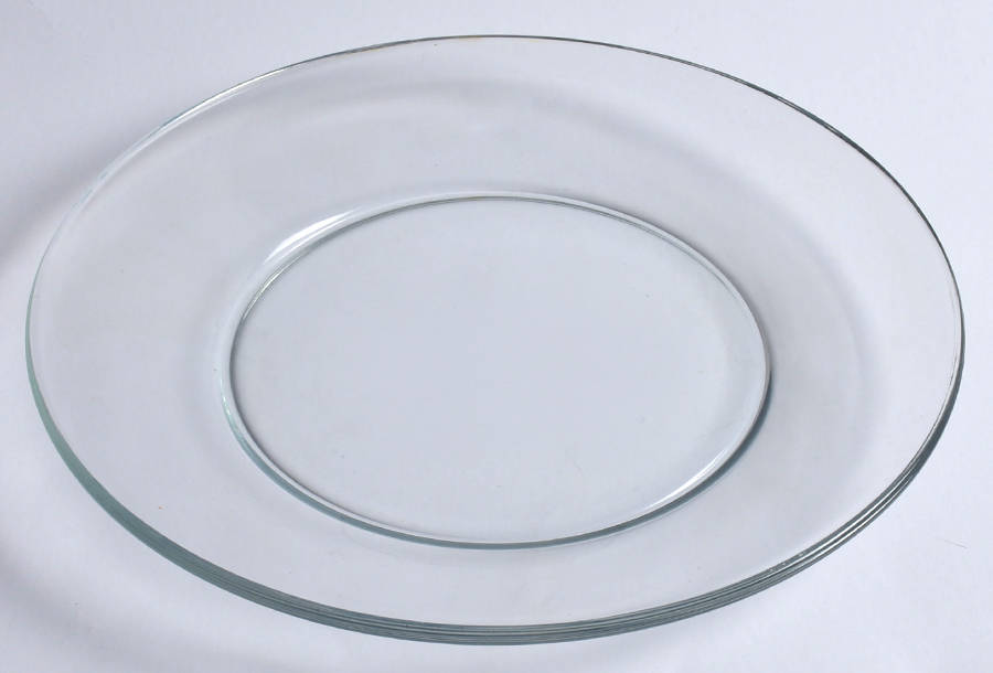 Moderno Clear Dinner Plate by Libbey Glass Company-1
