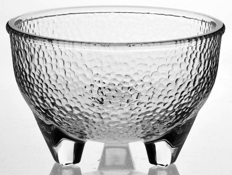 Hit 4" Footed Bowl by Libbey Glass Company-1