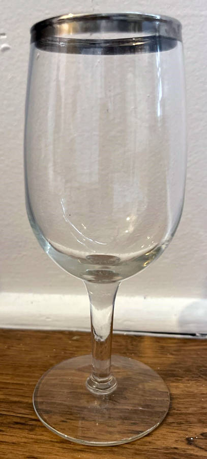 Platinum Elegance Wine Glass by Libbey Glass Company-1