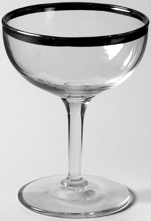 Platinum Elegance Champagne/Tall Sherbet by Libbey Glass Company-1