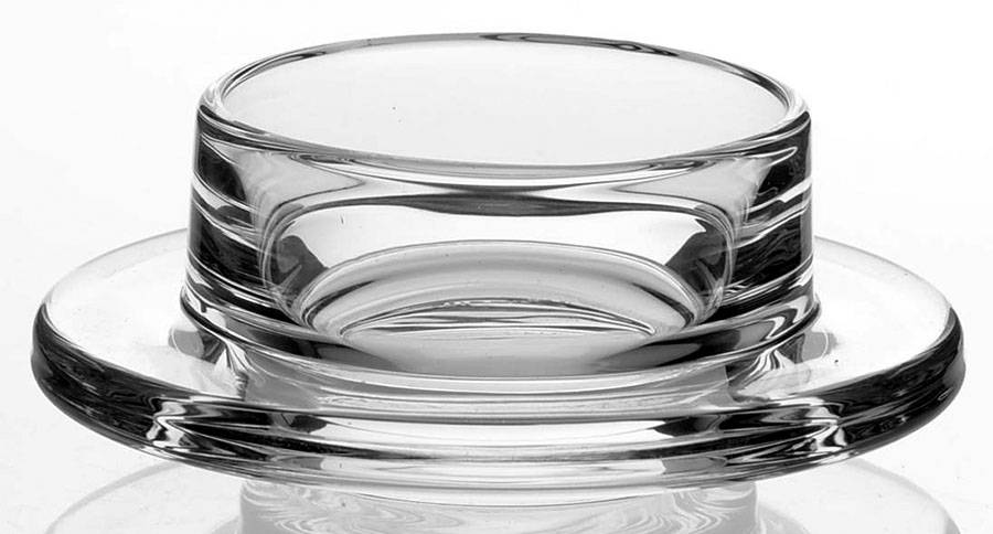 Bee Round Butter Dish No Lid by La Rochere-1