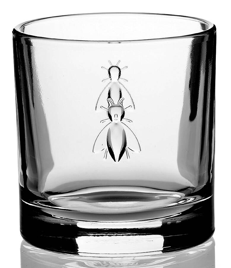 Bee Whiskey Glass by La Rochere-1