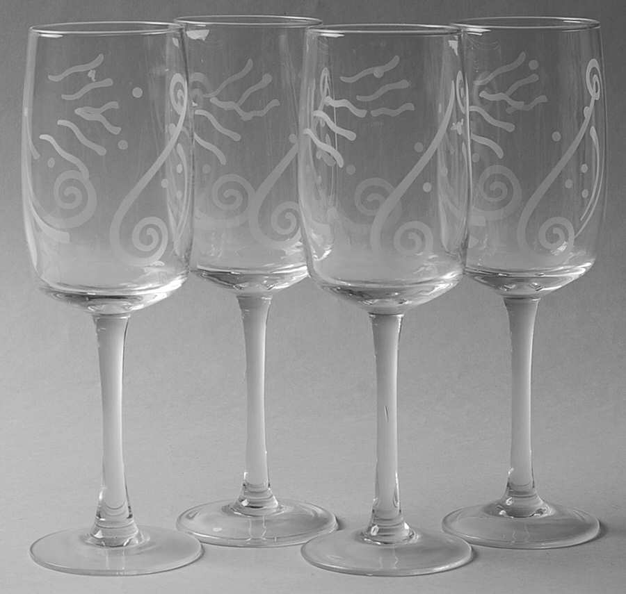 Spyro (All Crystal) Wine - Set of 4 by Lenox-1