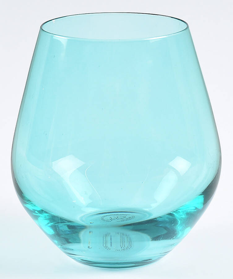 Tuscany Primavera Blue Flat Red Wine Tumbler by Lenox-1